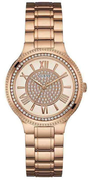  Shop Authentic Guess Madison Diamonds White Dial Rose Gold Steel Strap Watch for Women - W0637L3 - Luxxuri