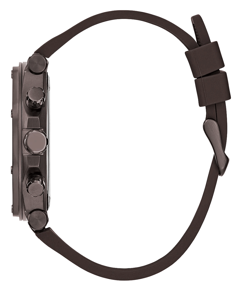 Shop Authentic Guess Edge Chronograph Brown Dial Brown Leather Strap Watch For Men - GW0492G2 - Luxxuri