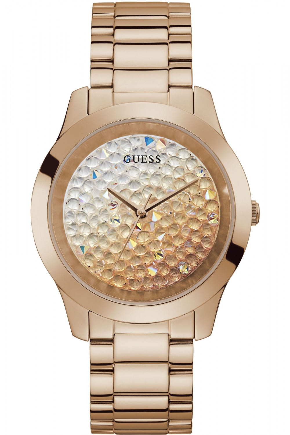  Shop Authentic Guess Crush Rose Gold Dial Rose Gold Steel Strap Watch For Women - GW0020L3 - Luxxuri