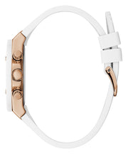  Shop Authentic Guess Athena White Dial White Rubber Strap Watch For Women - GW0030L3 - Luxxuri