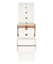  Shop Authentic Guess Athena White Dial White Rubber Strap Watch For Women - GW0030L3 - Luxxuri