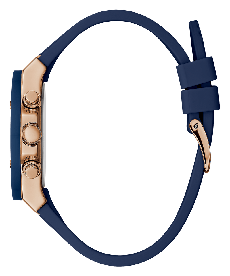  Shop Authentic Guess Athena White Dial White Dial Blue Rubber Strap Watch For Women - GW0030L5 - Luxxuri