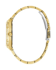  Shop Authentic Hugo Boss Premiere White Dial Gold Steel Strap Watch for Women - 1502445 - Luxxuri