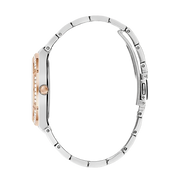  Shop Authentic Guess Cosmo Quartz Silver Dial Two Tone Steel Strap Watch For Women - GW0033L9 - Luxxuri