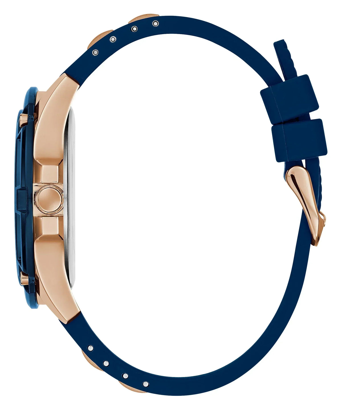  Shop Authentic Guess Delta Blue Dial Blue Silicone Strap Watch for Men - GW0051G3 - Luxxuri