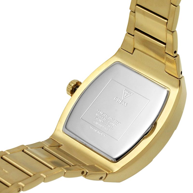  Shop Authentic Guess Phoenix Multifunction Crystals Gold Dial Gold Steel Strap Watch For Men - GW0094G2 - Luxxuri