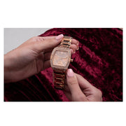  Shop Authentic Guess Raven Diamonds Rose Gold Dial Rose Gold Steel Strap Watch for Women - GW0104L3 - Luxxuri