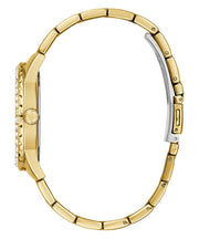 Shop Authentic Guess Sparkler Diamonds Black Dial Gold Steel Strap Watch for Women - GW0111L2 - Luxxuri