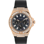  Shop Authentic Guess Venus Diamonds Black Dial Black Rubber Strap Watch for Women - GW0118L2 - Luxxuri
