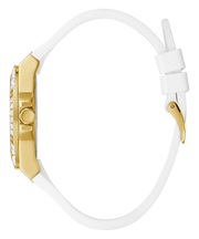  Shop Authentic Guess Venus Diamonds White Dial White Rubber Strap Watch for Women - GW0118L5 - Luxxuri