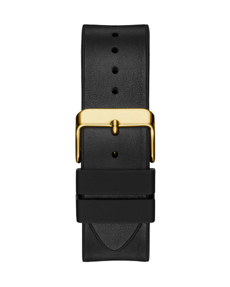  Shop Authentic Guess Phoenix Multifunction Black Dial Black Leather Strap Watch for Men - GW0202G1 - Luxxuri