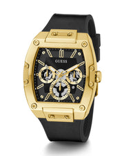  Shop Authentic Guess Phoenix Multifunction Black Dial Black Leather Strap Watch for Men - GW0202G1 - Luxxuri