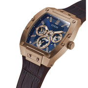  Shop Authentic Guess Phoenix Multifunction Blue Dial Brown Leather Strap Watch for Men - GW0202G2 - Luxxuri