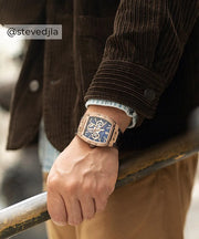  Shop Authentic Guess Phoenix Multifunction Blue Dial Brown Leather Strap Watch for Men - GW0202G2 - Luxxuri