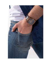  Shop Authentic Guess Phoenix Multifunction Blue Dial Brown Leather Strap Watch for Men - GW0202G2 - Luxxuri