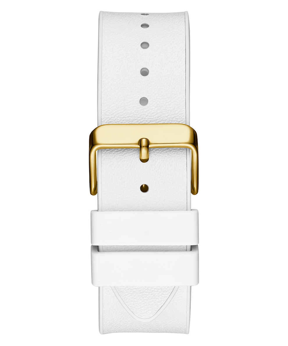  Shop Authentic Guess Phoenix Multifunction Gold Dial White Leather Strap Watch for Men - GW0202G6 - Luxxuri