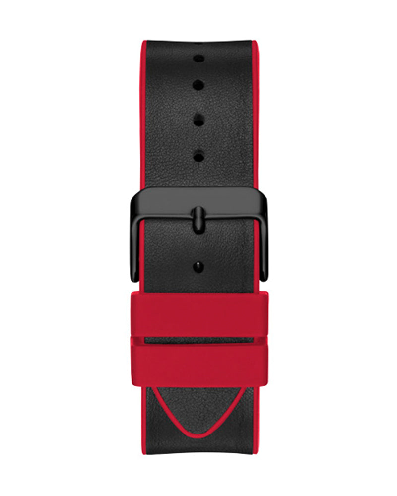  Shop Authentic Guess Phoenix Multifunction Black Dial Black & Red Rubber Strap Watch for Men - GW0202G7 - Luxxuri