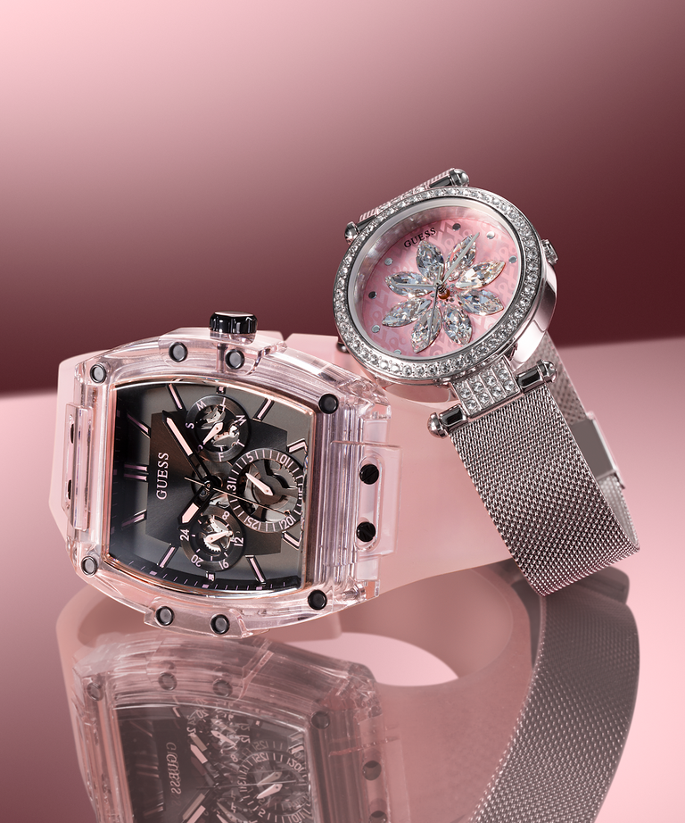  Shop Authentic Guess Sporting Black Dial Pink Rubber Strap Watch for Men - GW0032G1 - Luxxuri