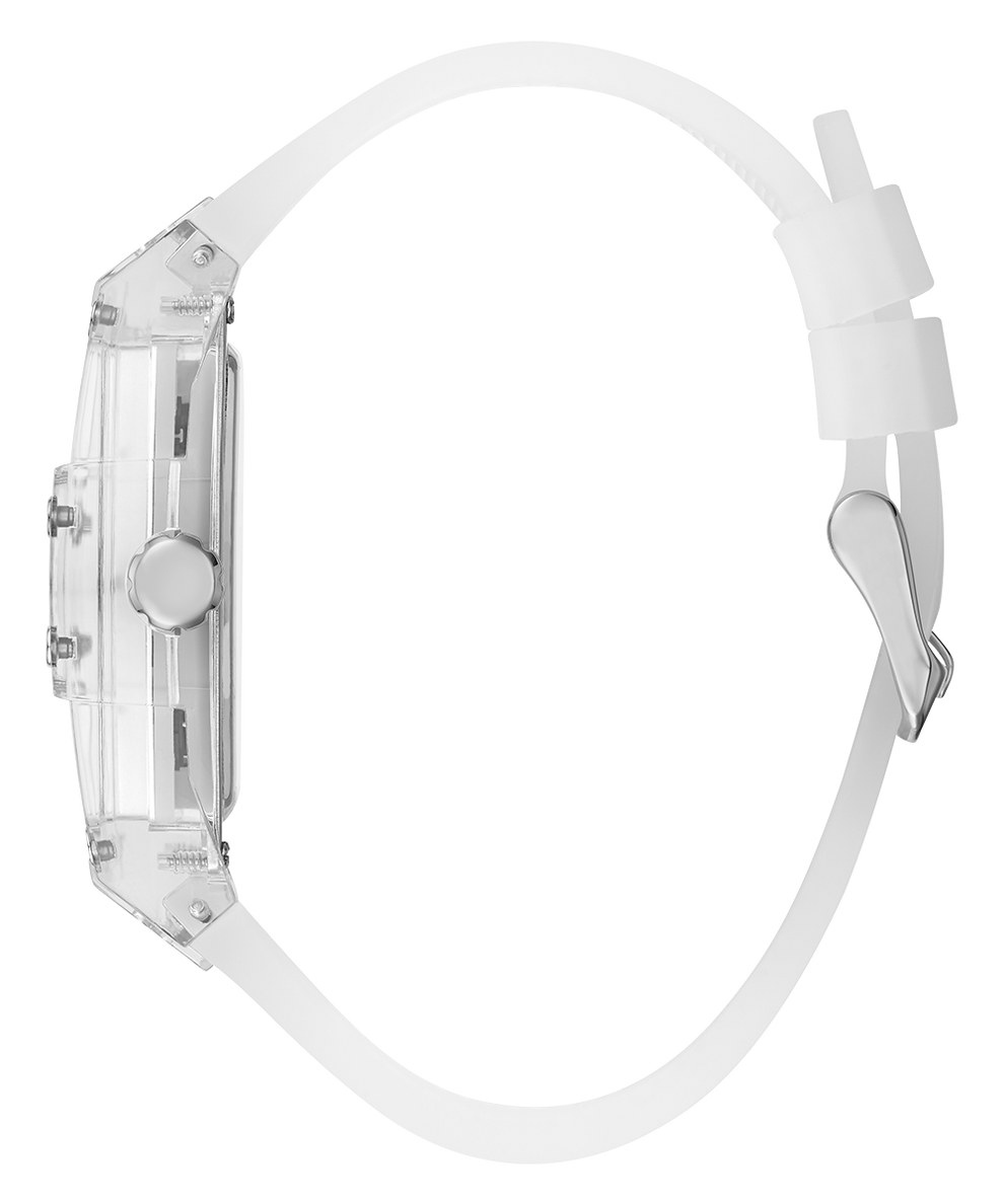  Shop Authentic Guess Phoenix Multi Function Silver Dial White Rubber Strap Watch for Men - GW0203G1 - Luxxuri