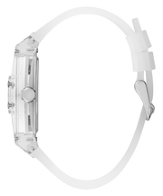  Shop Authentic Guess Phoenix Multi Function Silver Dial White Rubber Strap Watch for Men - GW0203G1 - Luxxuri