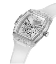  Shop Authentic Guess Phoenix Multi Function Silver Dial White Rubber Strap Watch for Men - GW0203G1 - Luxxuri