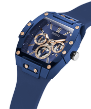  Shop Authentic Guess Phoenix Multifunction Blue Dial Blue Rubber Strap Watch for Men - GW0203G7 - Luxxuri