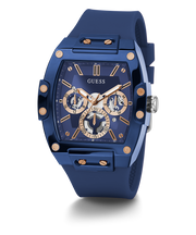  Shop Authentic Guess Phoenix Multifunction Blue Dial Blue Rubber Strap Watch for Men - GW0203G7 - Luxxuri