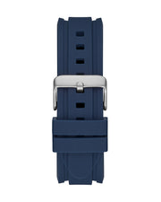  Shop Authentic Guess Commander Blue Dial Blue Rubber Strap Watch for Men - GW0211G1 - Luxxuri