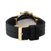  Shop Authentic Guess Moonlight Crystals Silver Dial Black Silicone Strap Watch For Women - GW0257L1 - Luxxuri