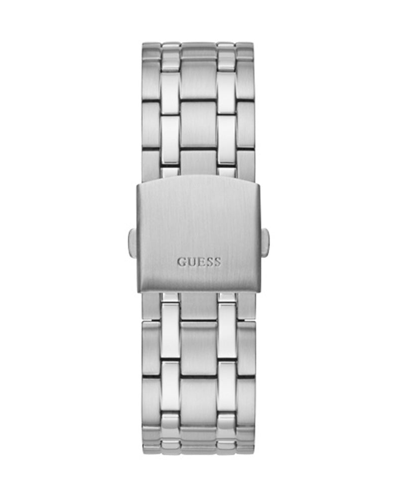  Shop Authentic Guess Continental Black Dial Silver Steel Strap Watch for Men - GW0260G1 - Luxxuri