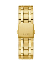  Shop Authentic Guess Continental Black Dial Gold Steel Strap Watch for Men - GW0260G2 - Luxxuri