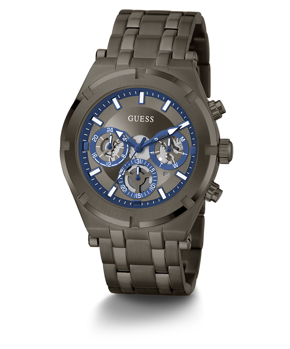  Shop Authentic Guess Continental Grey Dial Grey Steel Strap Watch for Men - GW0260G3 - Luxxuri
