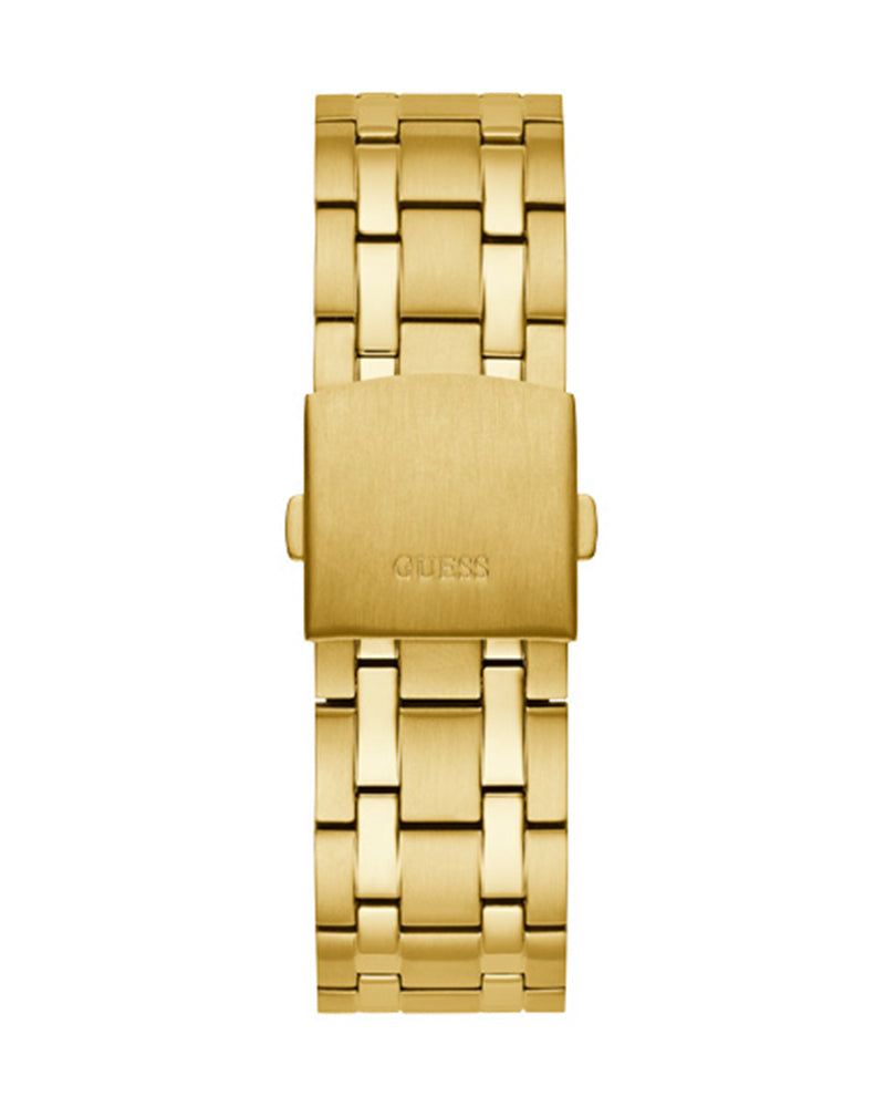  Shop Authentic Guess Continental Gold Dial Gold Steel Strap Watch For Men - GW0260G4 - Luxxuri