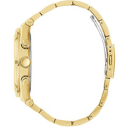  Shop Authentic Guess Continental Diamonds Gold Dial Gold Steel Strap Watch for Men - GW0261G2 - Luxxuri