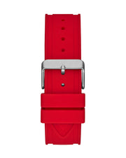  Shop Authentic Guess Momentum Black Dial Red Rubber Strap Watch for Men - GW0263G3 - Luxxuri