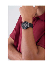  Shop Authentic Guess Momentum Black Dial Black Rubber Strap Watch for Men - GW0263G4 - Luxxuri