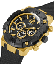  Shop Authentic Guess Navigator Chronograph Black Dial Black Rubber Strap Watch for Men - GW0264G3 - Luxxuri