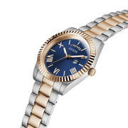  Shop Authentic Guess Quartz Blue Dial Two Tone Steel Strap Watch For Men - GW0265G12 - Luxxuri
