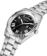  Shop Authentic Guess Connoisseur Black Dial Silver Steel Strap Watch for Men - GW0265G1 - Luxxuri