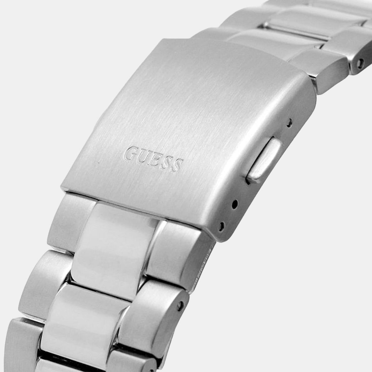  Shop Authentic Guess Connoisseur Blue Dial Silver Steel Strap Watch for Men - GW0265G7 - Luxxuri