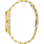  Shop Authentic Guess Solstice Diamonds Gold Dial Gold Steel Strap Watch for Women - GW0403L2 - Luxxuri