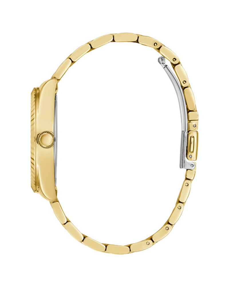  Shop Authentic Guess Luna White Dial Gold Steel Strap Watch for Women - GW0308L2 - Luxxuri