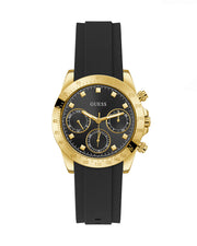  Shop Authentic Guess Eclipse Multi Function Black Dial Black Rubber Strap Watch for Women - GW0315L1 - Luxxuri