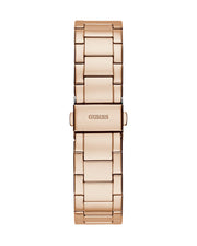  Shop Authentic Guess Moonlight Multi Function Diamonds White Dial Rose Gold Steel Strap Watch for Women - GW0320L3 - Luxxuri