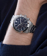  Shop Authentic Guess Altitude Chronograph Blue Dial Silver Steel Strap Watch for Men - GW0329G1 - Luxxuri