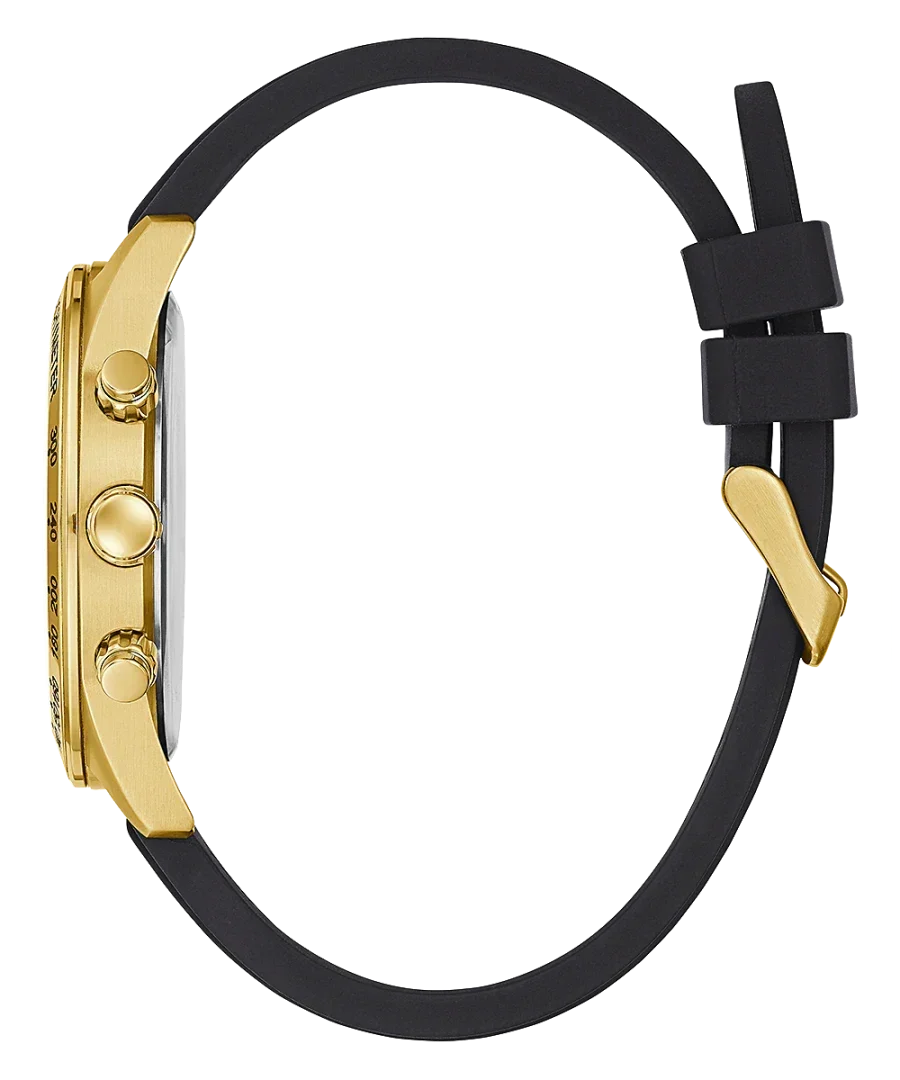  Shop Authentic Guess Sport Multifunctional Black Dial Black Rubber Strap Watch for Men - GW0332G2 - Luxxuri