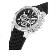  Shop Authentic Guess Trophy Multifunction Black Dial Black Rubber Strap Watch for Men - GW0333G1 - Luxxuri