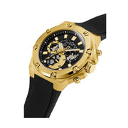  Shop Authentic Guess Third Gear Multifunction Black Dial Black Rubber Strap Watch for Men - GW0334G2 - Luxxuri