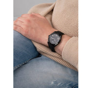  Shop Authentic Guess Connoisseur Black Dial Black Silicone Strap Watch For Men - GW0335G1 - Luxxuri