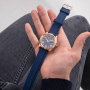  Shop Authentic Guess Connoisseur Blue Dial Blue Silicone Strap Watch For Men - GW0335G2 - Luxxuri